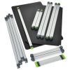 a group of metal objects