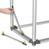 a hand holding a metal bar