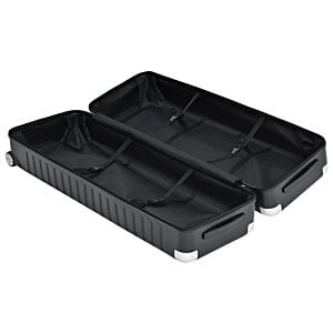 Additional Image 3 - a black plastic container with a few compartments