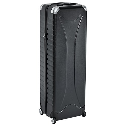 Additional Image 1 - a black suitcase on wheels