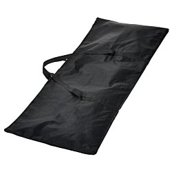 a black bag with a handle