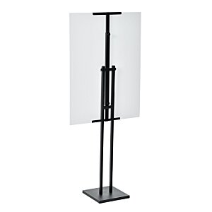 Additional Image 2 - a black stand with a clear screen