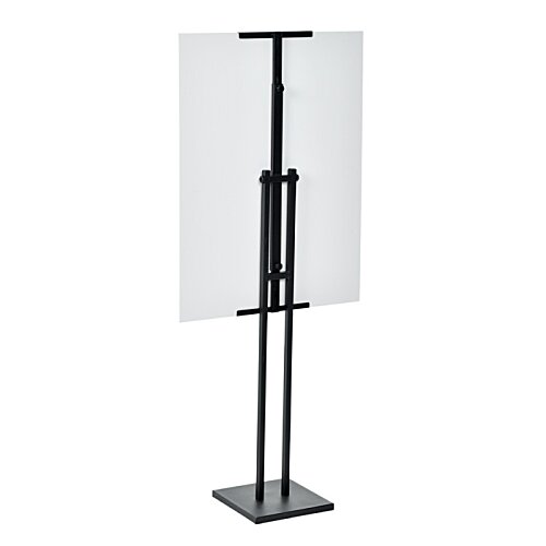 Additional Image 2 - a black stand with a clear screen