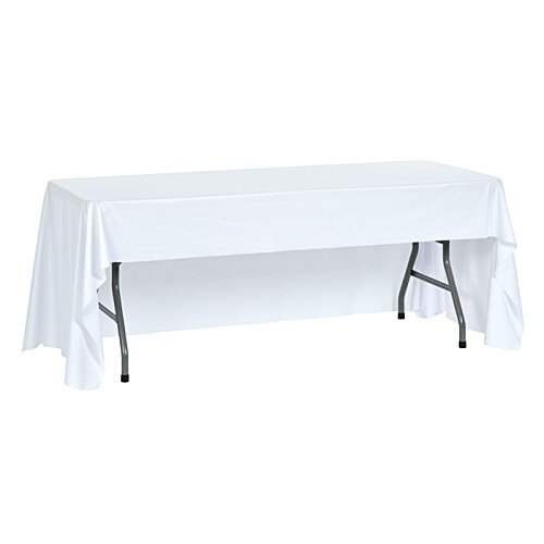 Additional Image 1 - a white table cover