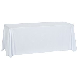 Additional Image 1 - a white table cloth on a white background