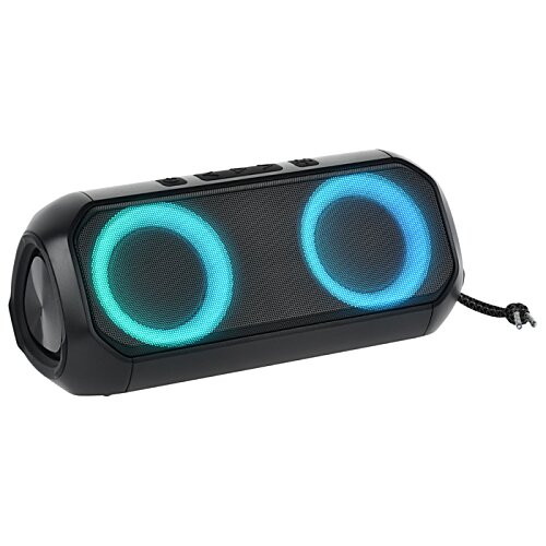 Additional Image 4 - a black and blue speaker