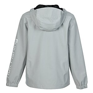 Additional Image 3 - a grey jacket with a hood