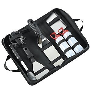 Additional Image 1 - a black case with a black handle and a black tool