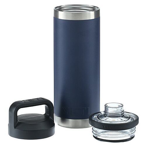 Additional Image 1 - a blue and black cylindrical container