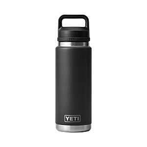 Additional Image 1 - a black water bottle with a black handle
