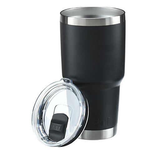 Additional Image 2 - a black and silver tumbler