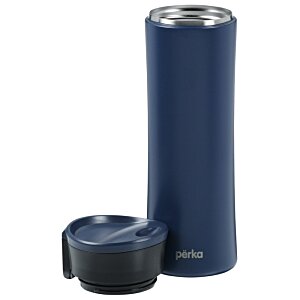 Additional Image 2 - a blue and silver thermos