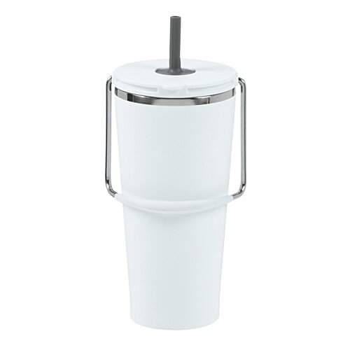 Additional Image 1 - a white cup with a handle