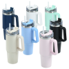 a group of colorful cups
