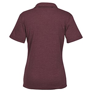 Additional Image 1 - a back of a maroon shirt