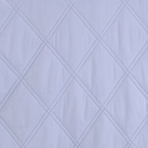 Additional Image 2 - a white diamond shaped blanket
