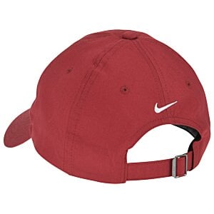 Additional Image 1 - a red hat with a white swoosh