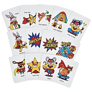 Additional Image 4 - a group of cards with cartoon characters