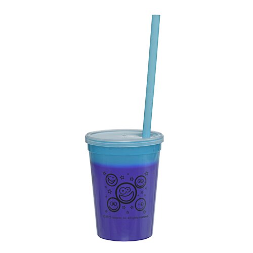 Additional Image 8 - a blue cup with a straw