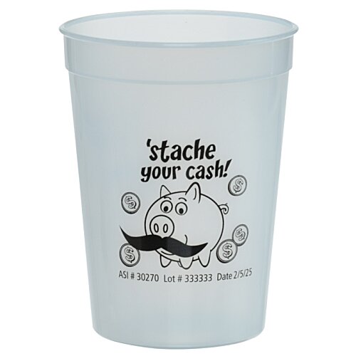 Additional Image 2 - a white cup with black text