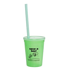 Additional Image 7 - a green cup with a straw