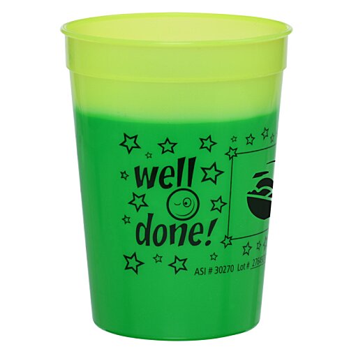 Additional Image 4 - a green cup with black text