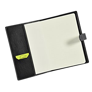 Additional Image 1 - a black and white rectangular object with a yellow label