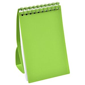 Additional Image 1 - a green spiral bound notepad