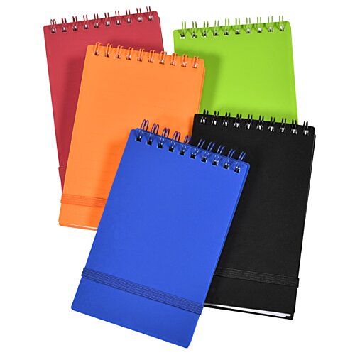 Additional Image 4 - a group of notebooks with spiral bound