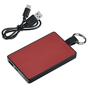 Additional Image 1 - a red rectangular object with a black cord