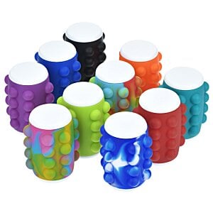 Additional Image 3 - a group of colorful plastic cups