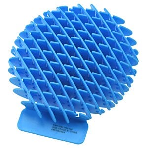 Additional Image 1 - a blue ball with a blue base