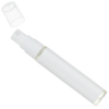 a white pen with a cap