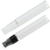 a close up of a white marker