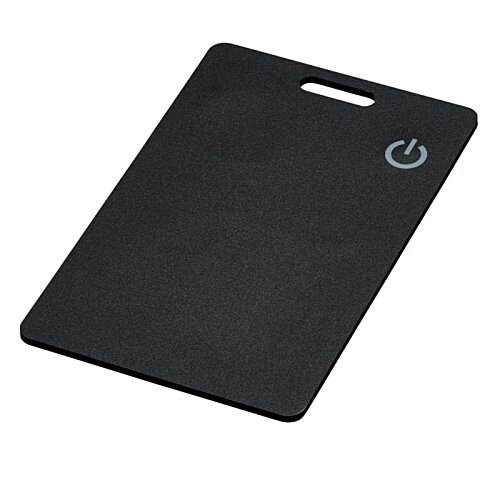 Additional Image 2 - a black rectangular object with a round button