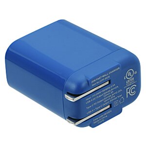 Additional Image 4 - a blue rectangle object with two connectors