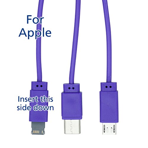 Additional Image 5 - a close-up of a purple cable