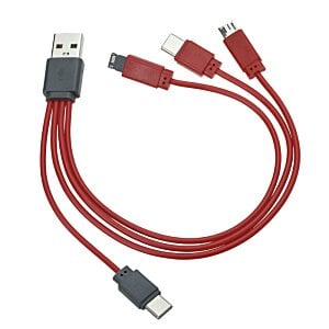 Additional Image 3 - a red and grey cable