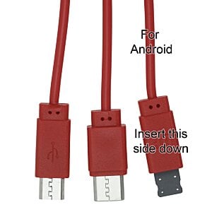 Additional Image 5 - a close up of a red cable