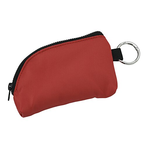 Additional Image 1 - a red pouch with a key ring