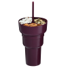 Additional Thumbnail Image 3 - a cup with a straw and food in it
