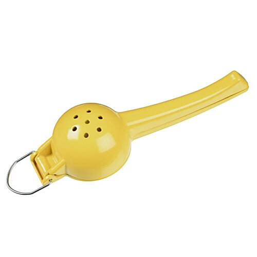 Additional Image 1 - a yellow plastic blower with a handle