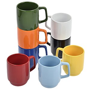 Additional Image 1 - a group of colorful mugs