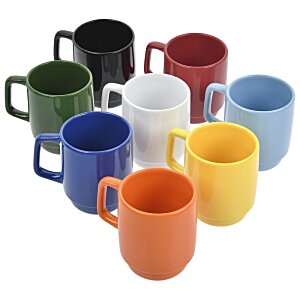 Additional Image 2 - a group of colorful mugs