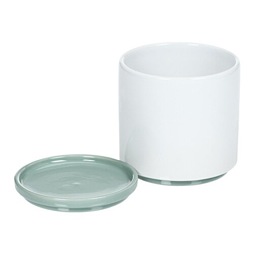 Additional Image 1 - a white cylinder with a lid