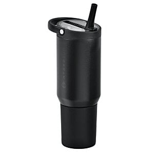 Additional Image 3 - a black cup with a straw