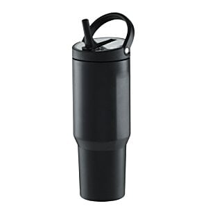 Additional Image 2 - a black water bottle with a handle