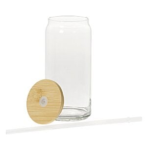Additional Image 1 - a glass jar and a cd