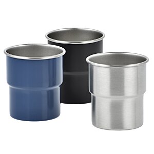 Additional Image 1 - a group of metal cups