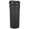 Additional Image 1 - a black tumbler with a lid